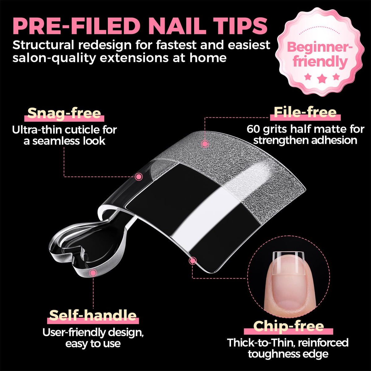 UNA GELLA applied in hand showing scale and natural-looking fit benefit