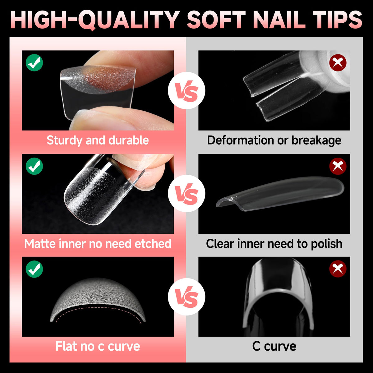 UNA GELLA press-on application on a hand model for quick at-home manicure