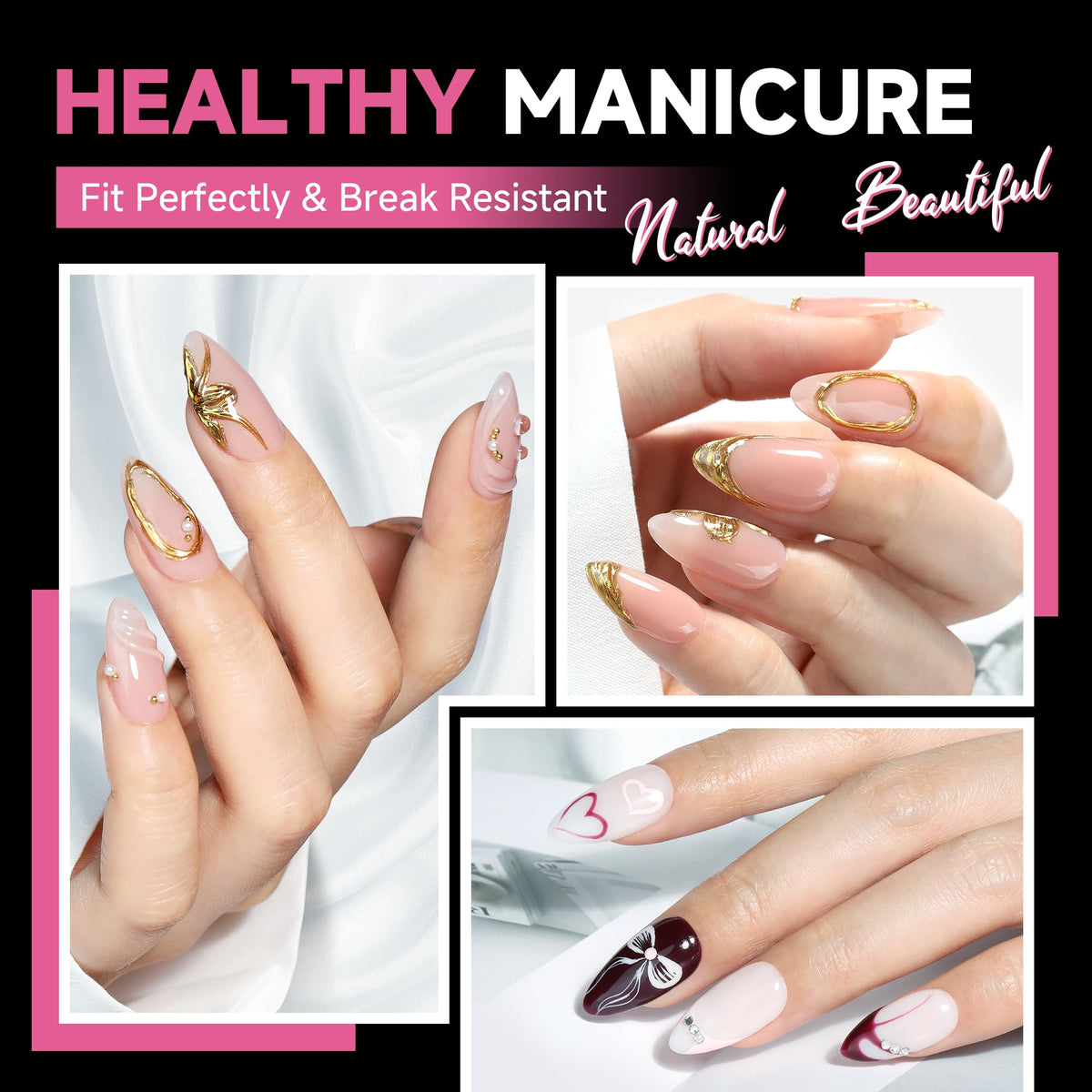 UNA GELLA inner deep matte texture close-up for stronger adhesion