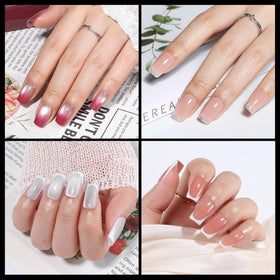 UNA GELLA inner matte texture close-up demonstrating stronger adhesive grip