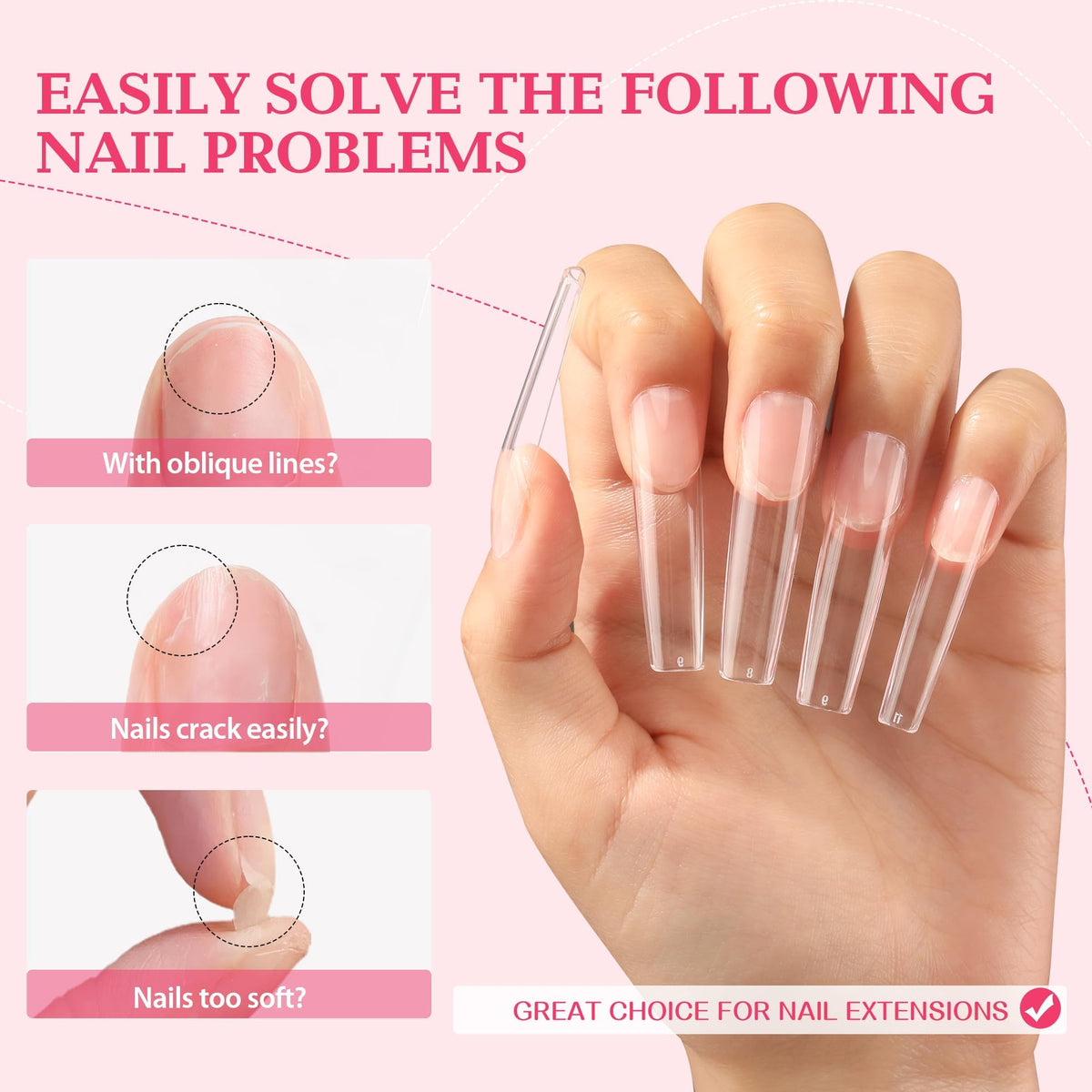 UNA GELLA open box with tips arranged showing full kit contents