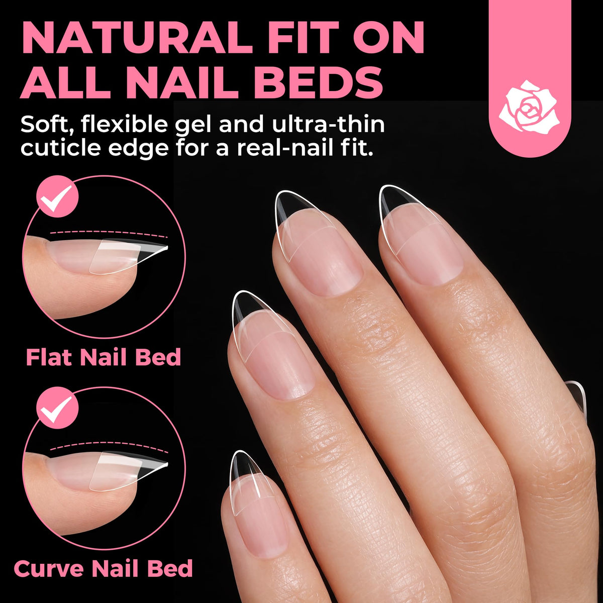 UNA GELLA semi-matte surface texture close-up, improves adhesive bonding