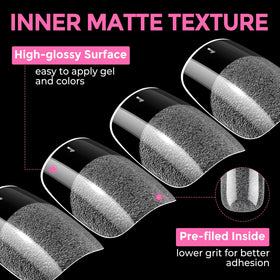 UNA GELLA polished hands lifestyle shot showing salon-quality finish