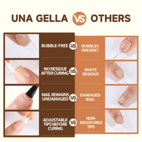 UNA GELLA used to set rhinestones showing secure gem hold and decorative finish