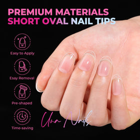 UNA GELLA single tip edge profile demonstrating smooth rounded shape and comfort