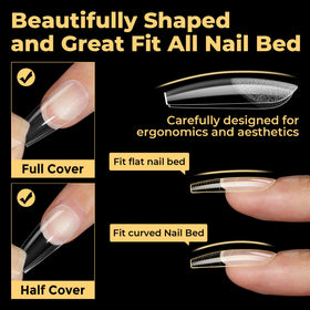UNA GELLA organized display of 12 sizes for perfect matching benefit