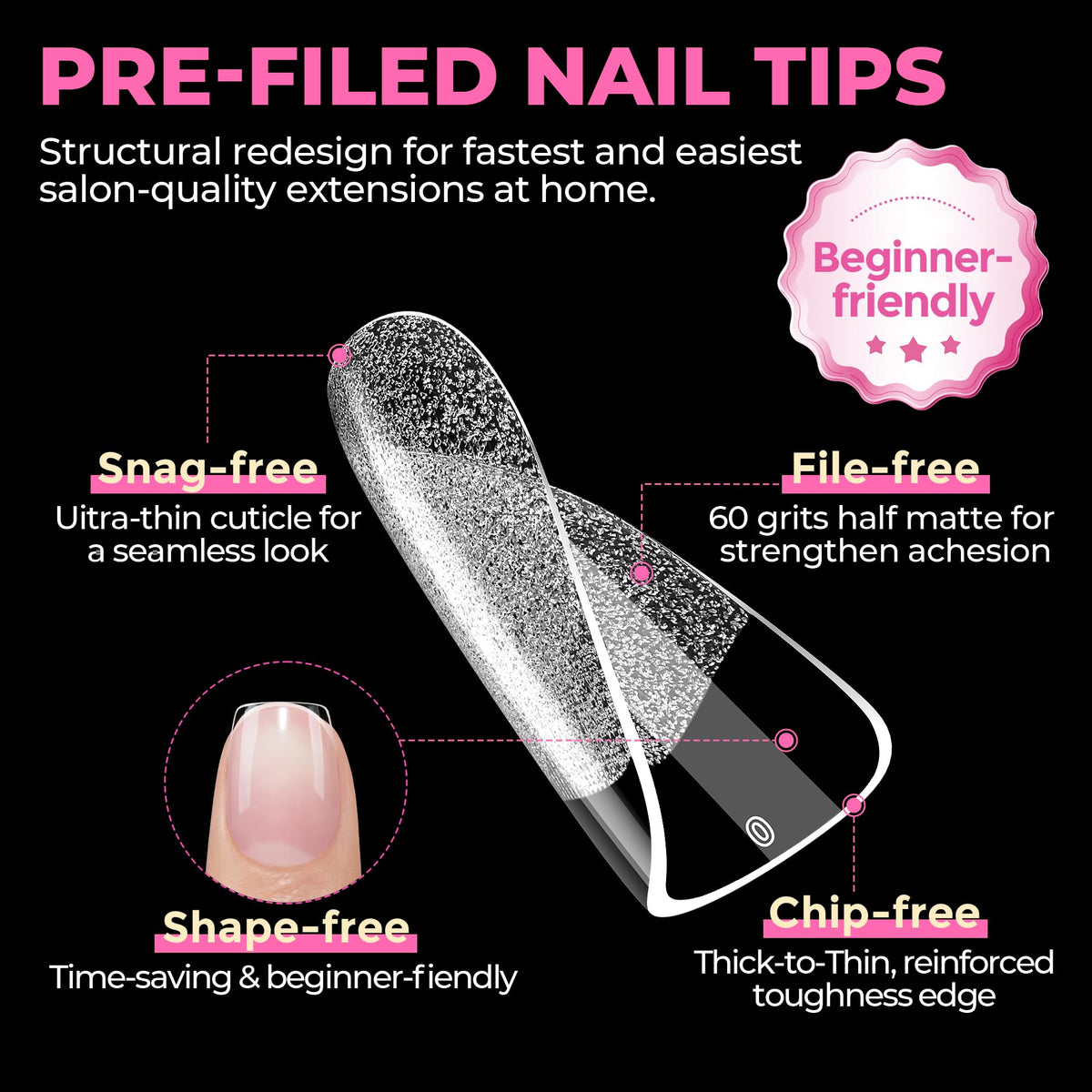UNA GELLA various sizes fitted on fingers demonstrating fit options