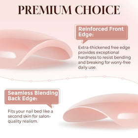 UNA GELLA size chart layout demonstrating 16 sizes for a custom fit