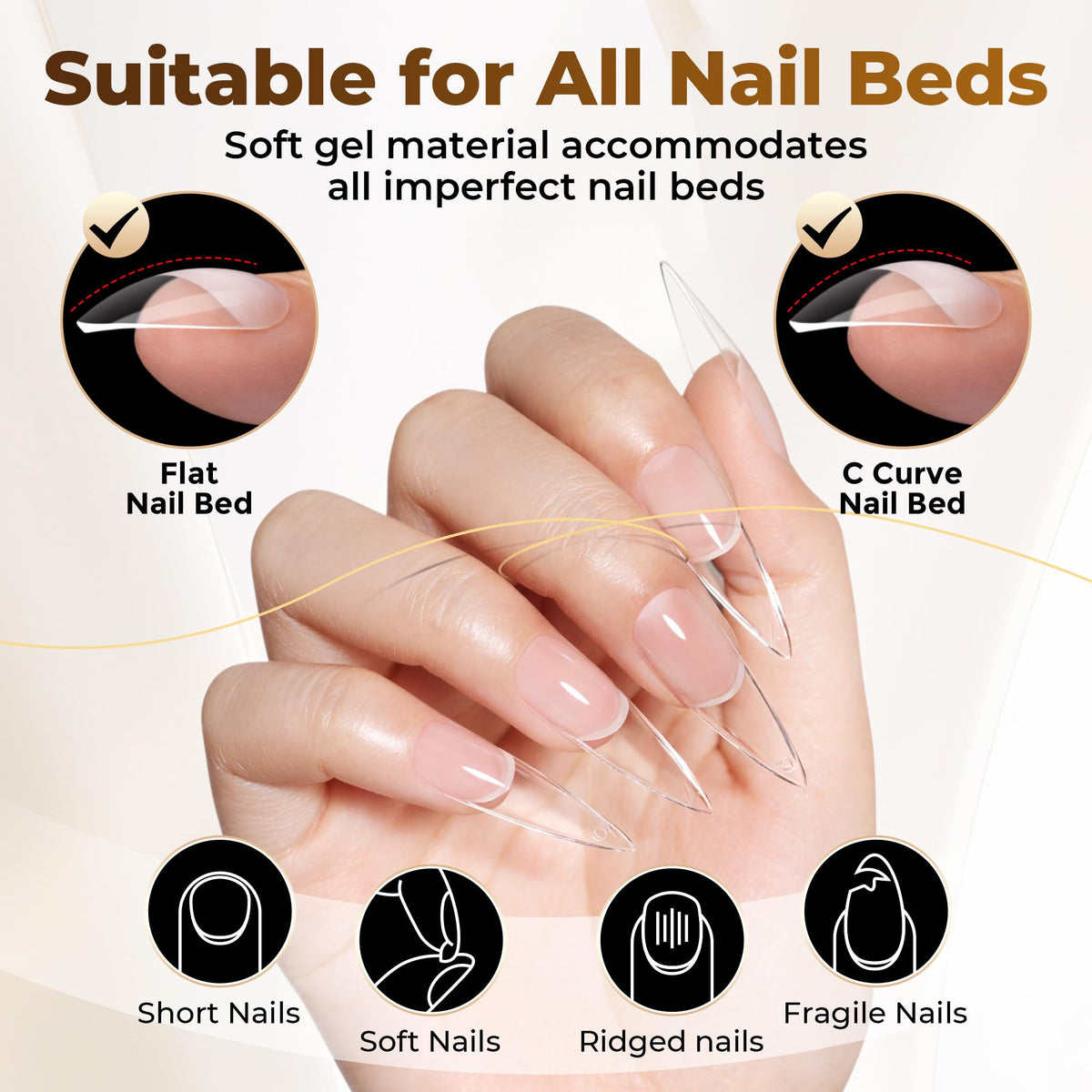 UNA GELLA numbered sizes displayed for easy size matching