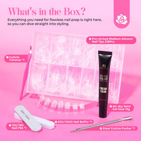 UNA GELLA size comparison chart demonstrating fit options and precision