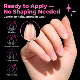 UNA GELLA layout of 12 sizes from smallest to largest to ensure perfect fit