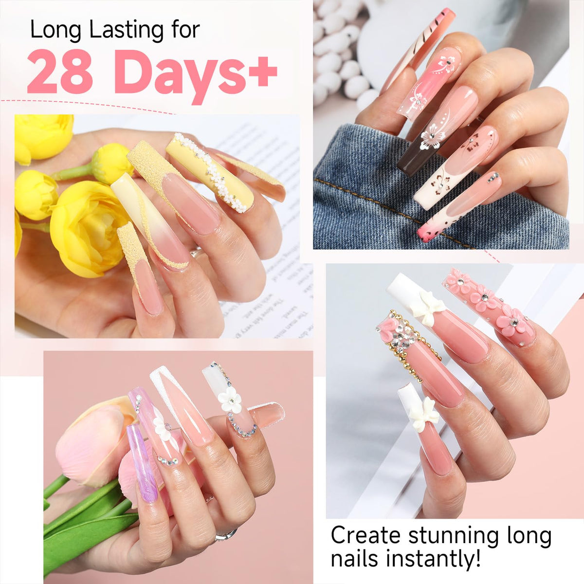 UNA GELLA top view showing numbered sizes for quick selection