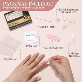 UNA GELLA soft-gel texture detail showing flexible material benefit: natural feel