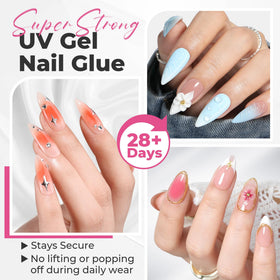UNA GELLA close-up of solid gel stick texture for precise non-run application