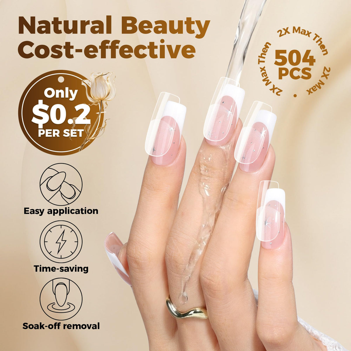 UNA GELLA gelly texture close-up highlighting flexibility and no-trace bend
