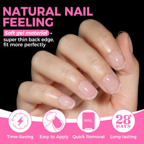 UNA GELLA half-matte surface texture close-up that accepts polish without excessive buffing