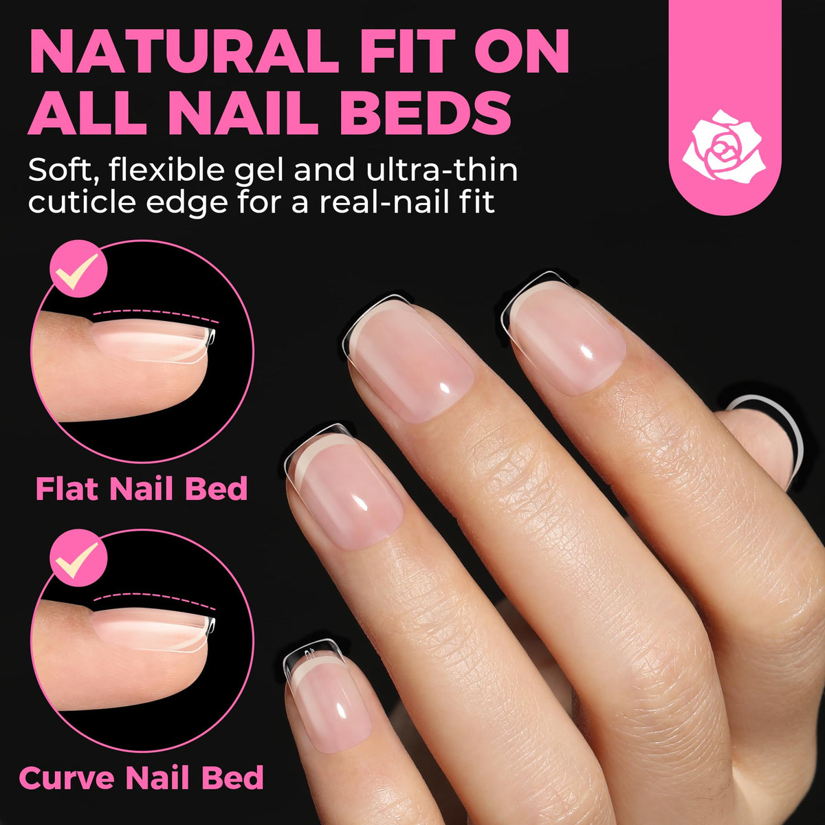 UNA GELLA texture closeup highlighting surface that holds polish well