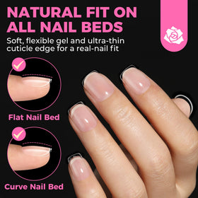 UNA GELLA texture closeup highlighting surface that holds polish well
