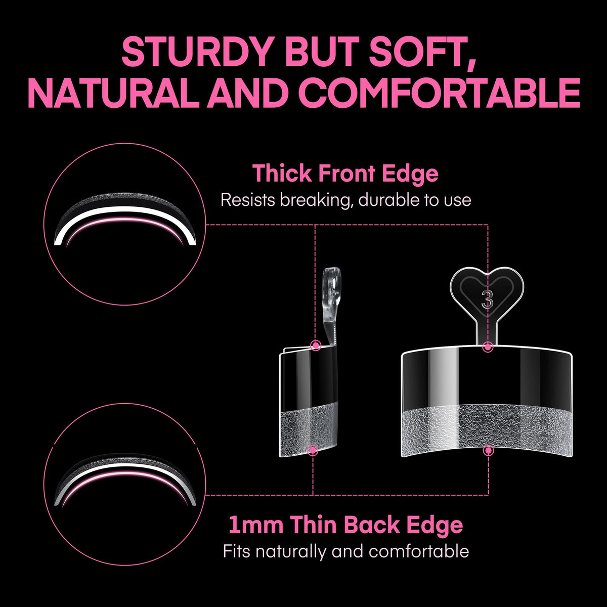UNA GELLA toe tips in use during pedicure for easy, salon-quality results