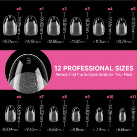 UNA GELLA trimming and filing a tip to customize nail shape
