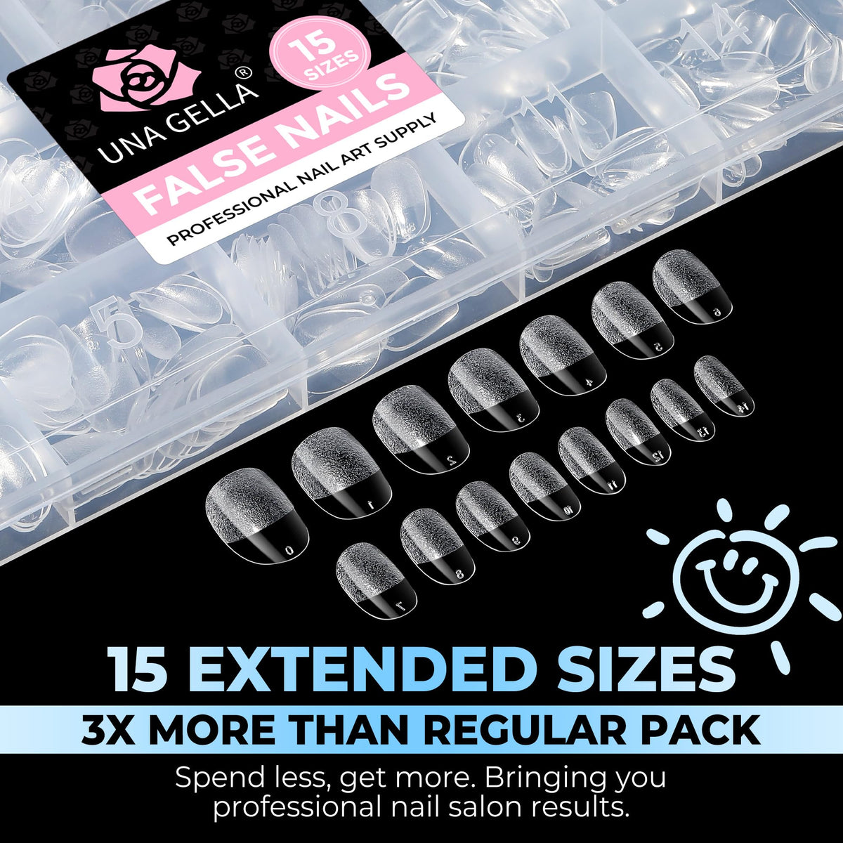 UNA GELLA polished nails lifestyle shot highlighting salon finish at home benefit