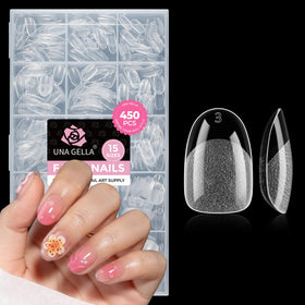 UNA GELLA flex close-up showing soft-gel flexibility for comfort benefit