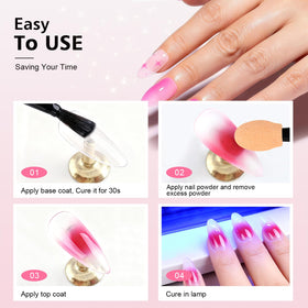 Unbednigt finished neon manicure lifestyle shot highlighting bold color payoff