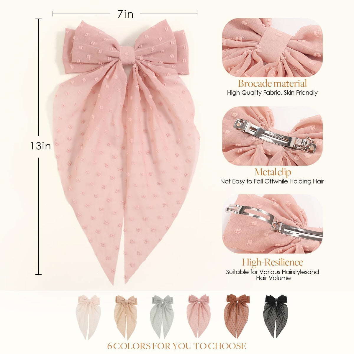 Unbednigt model wearing bow half-up style demonstrating instant polish