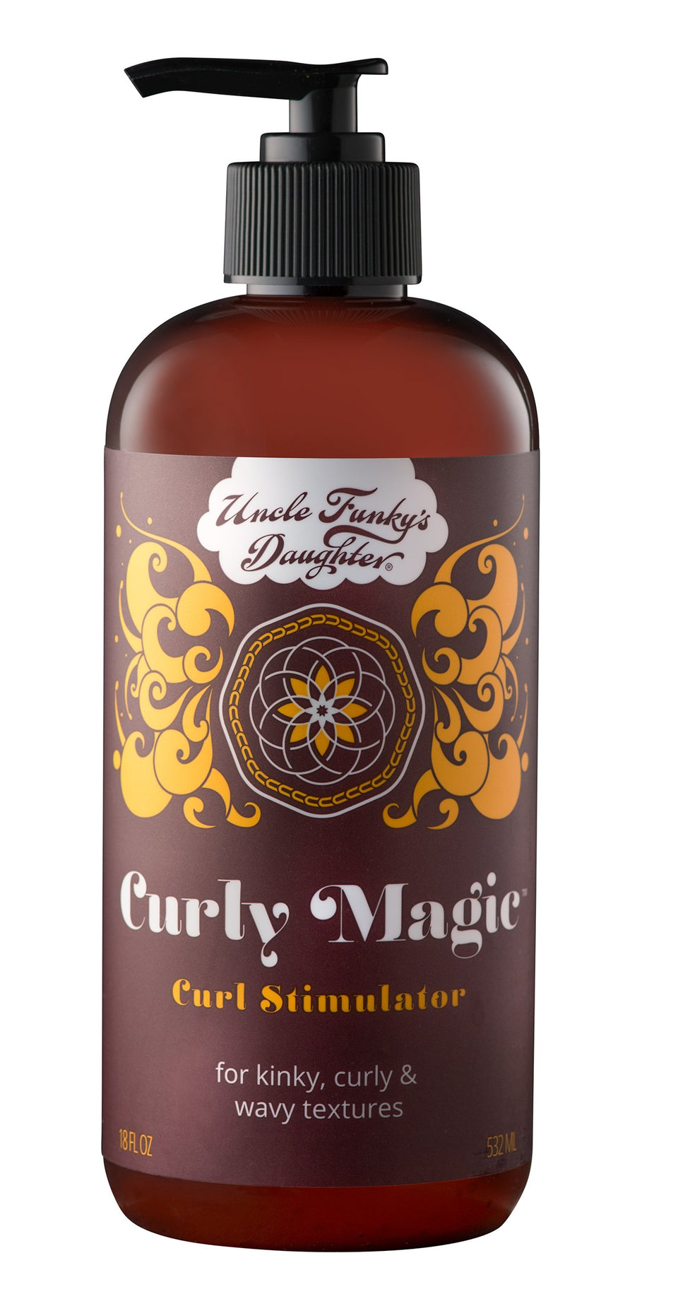 Uncle Funky's Daughter front packaging showing product and benefits