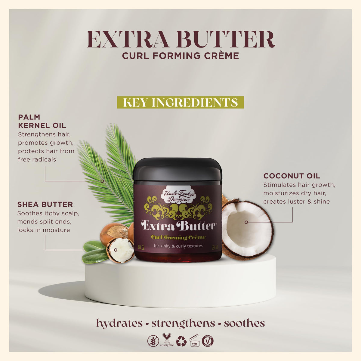 Uncle Funky's Daughter open jar texture revealing creamy butter consistency