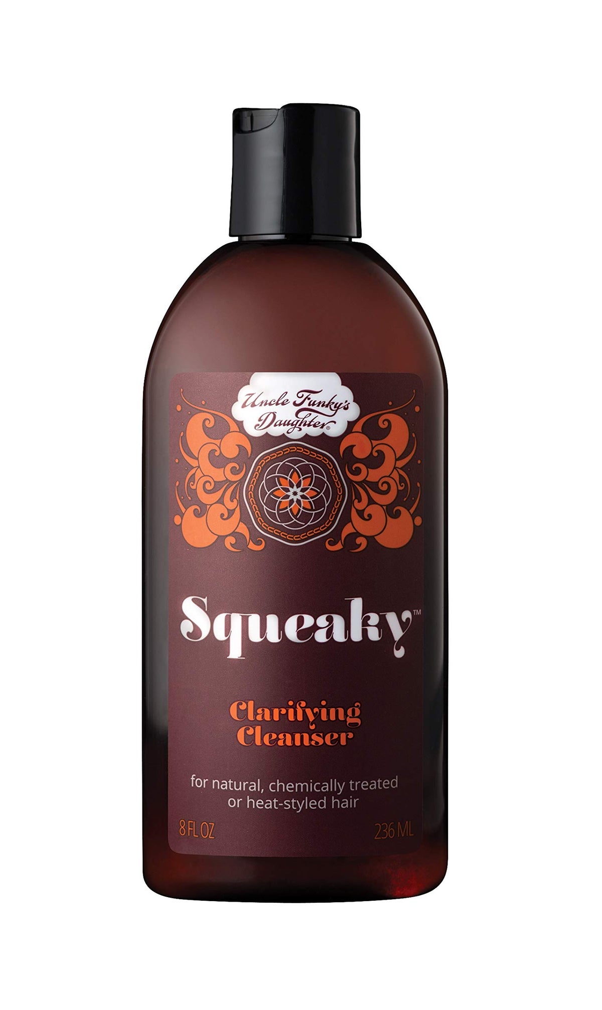 Uncle Funky's Daughter bottle next to packaging showing retail presentation