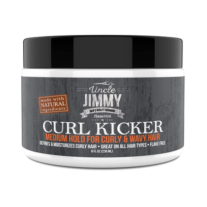 Uncle Jimmy front pack showing jar label and benefits