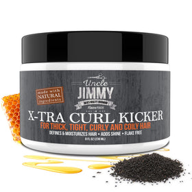Uncle Jimmy next to ruler showing 8 fl oz size for scale