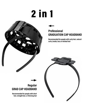 unibouti headband closeup showing silicone grip and secure comfort benefit