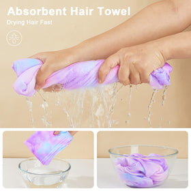 Unicorn Castle close-up microfiber texture highlighting soft, absorbent fibers
