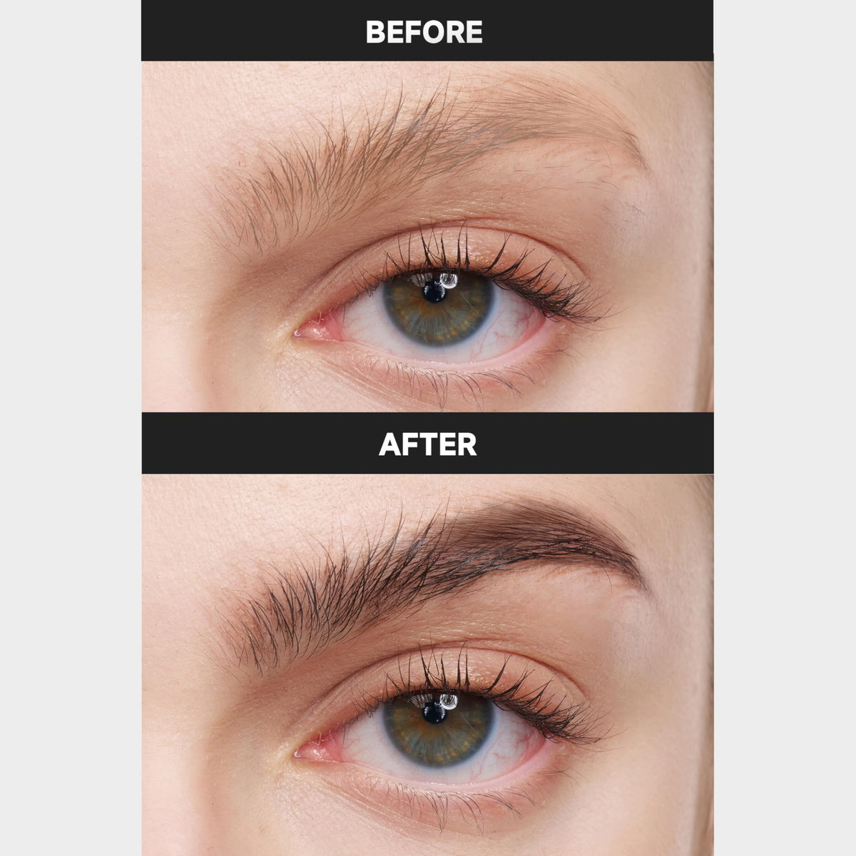 Unicos shade swatch strip displaying color range to match hair tones, seamless blending benefit
