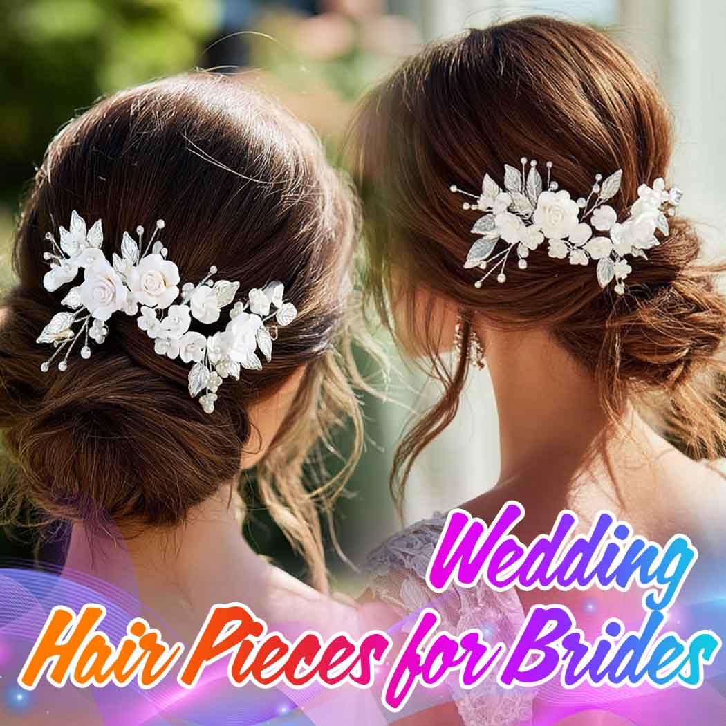 Unicra worn with half-up waves demonstrating romantic styling effect