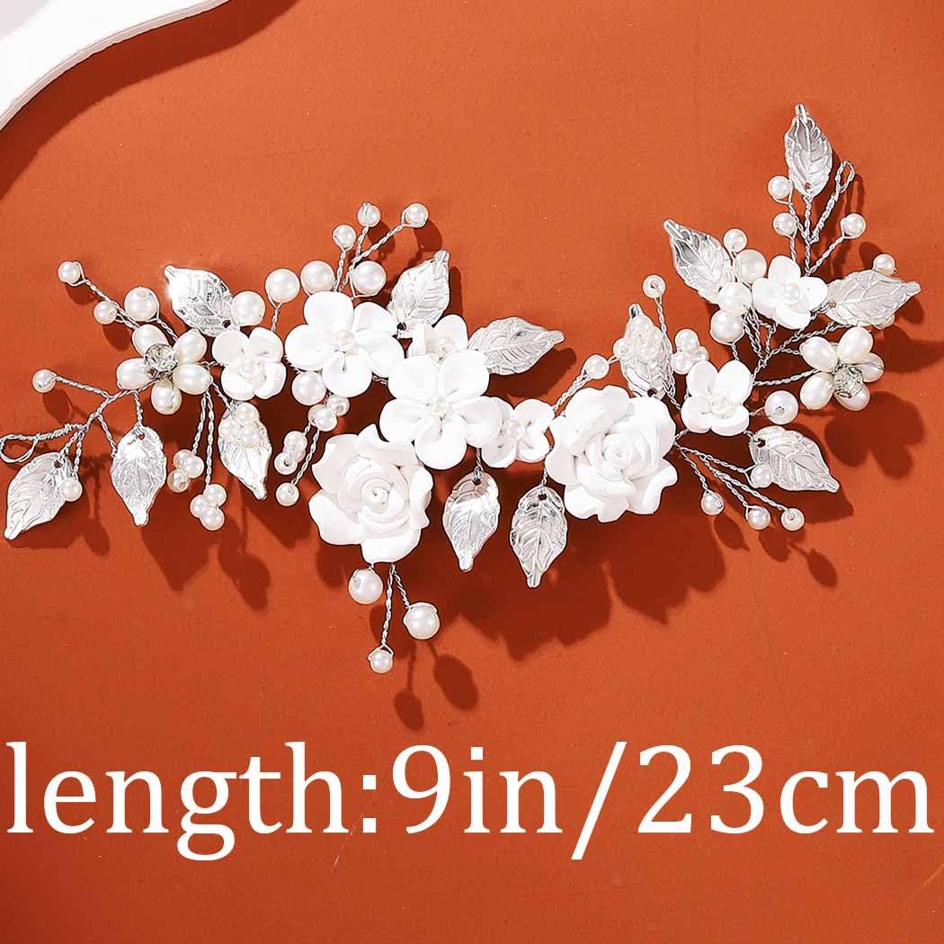 Unicra hair vine styled in an updo adds elegant bridal finishing touch