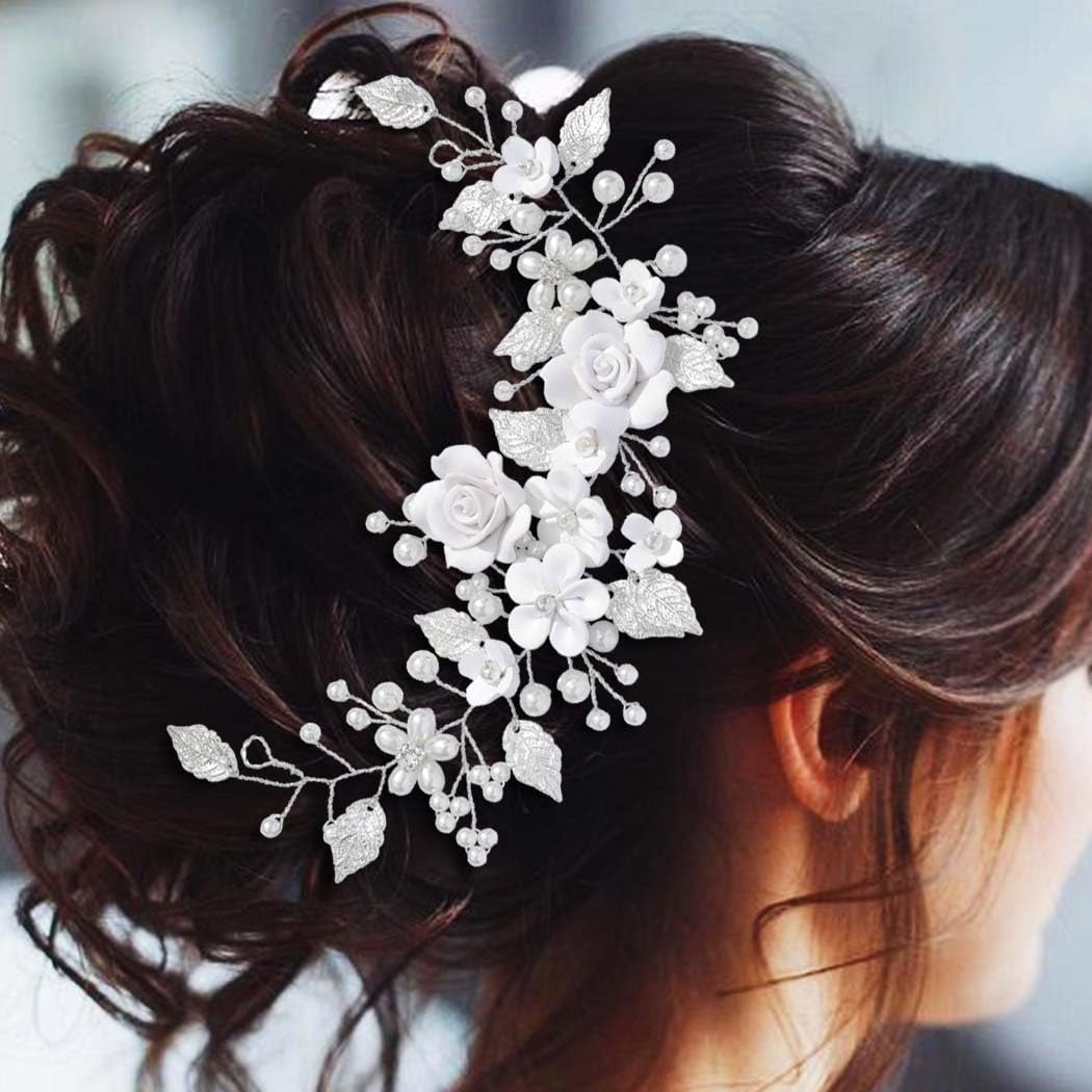 Unicra two bobby pins and ribbon included for secure attachment