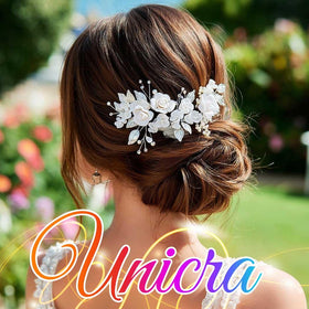 Unicra flexible alloy wire back view shows bendability for styling
