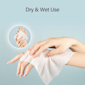 UNIFREE texture fiber detail showing strong absorbent pulp for wet durability