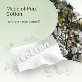 UNIFREE towel in use removing makeup gently from face