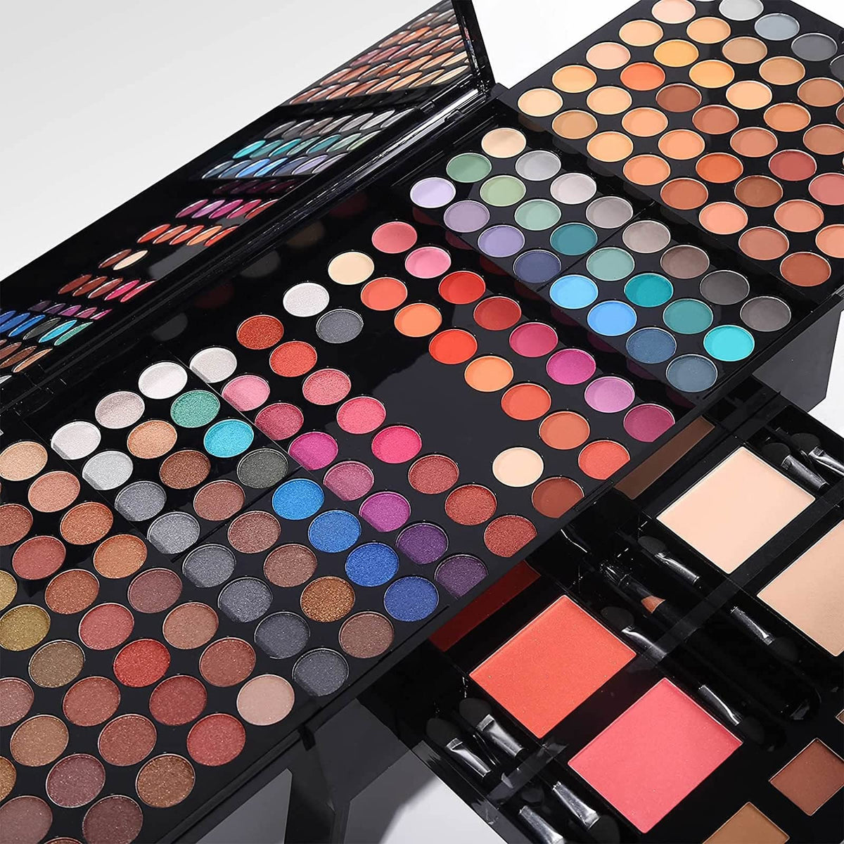 UNIFULL lipsticks and blushes displayed to show coordinated color options for full looks