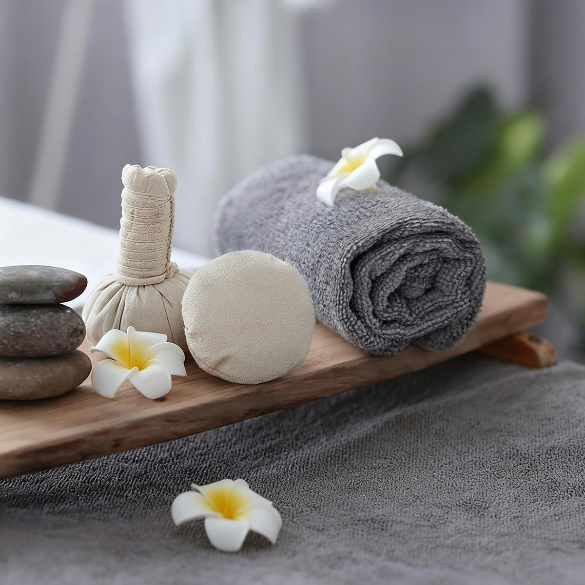 UNIMADE towels pulled from gym bag showing portability and multiuse