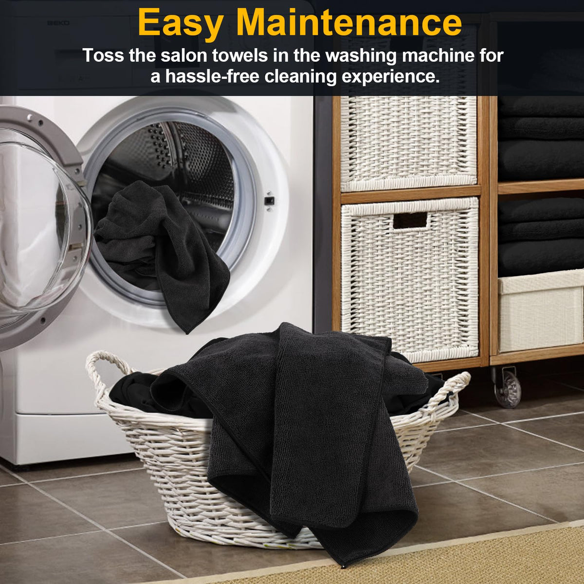 UNIMADE towel wiping gym equipment illustrating versatility and hygienic convenience benefit
