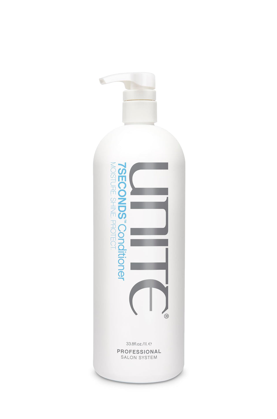 UNITE front bottle view showing product and easy dispensing benefit