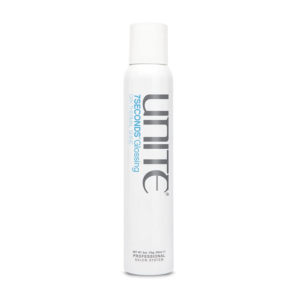 UNITE 7SECONDS front packaging showing label and 6 fl oz size for instant shine