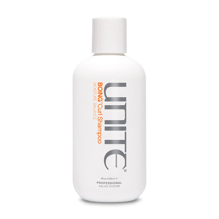 UNITE BOING front bottle showing clean curl-focused packaging and clear benefit