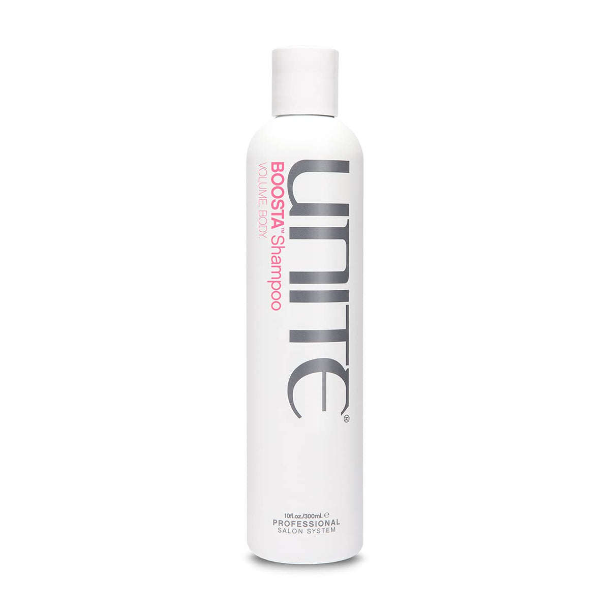 UNITE BOOSTA front bottle showing label and volume benefit