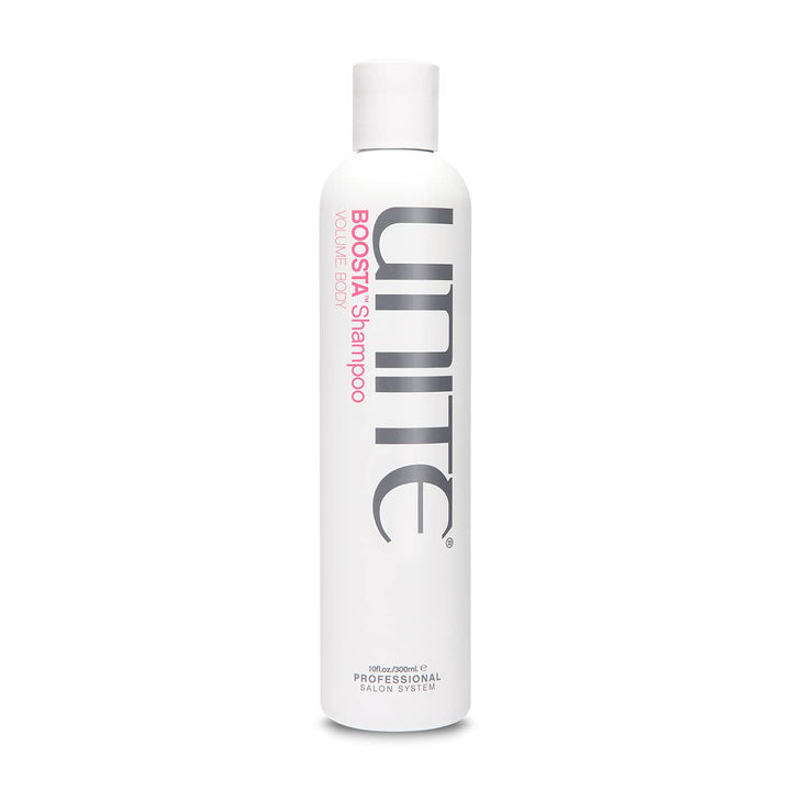 UNITE BOOSTA front bottle showing label and volume benefit
